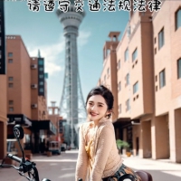 @在新疆的摄影师阿昊教女摩友们怎么拍出机车美女